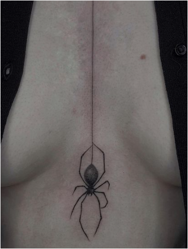 Little Spider Miniature Animal Tattoo Women