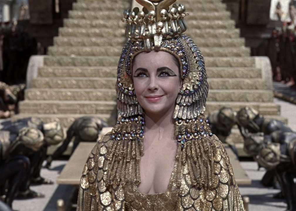 Elizabeth Taylor in a scene from "Cleopatra"