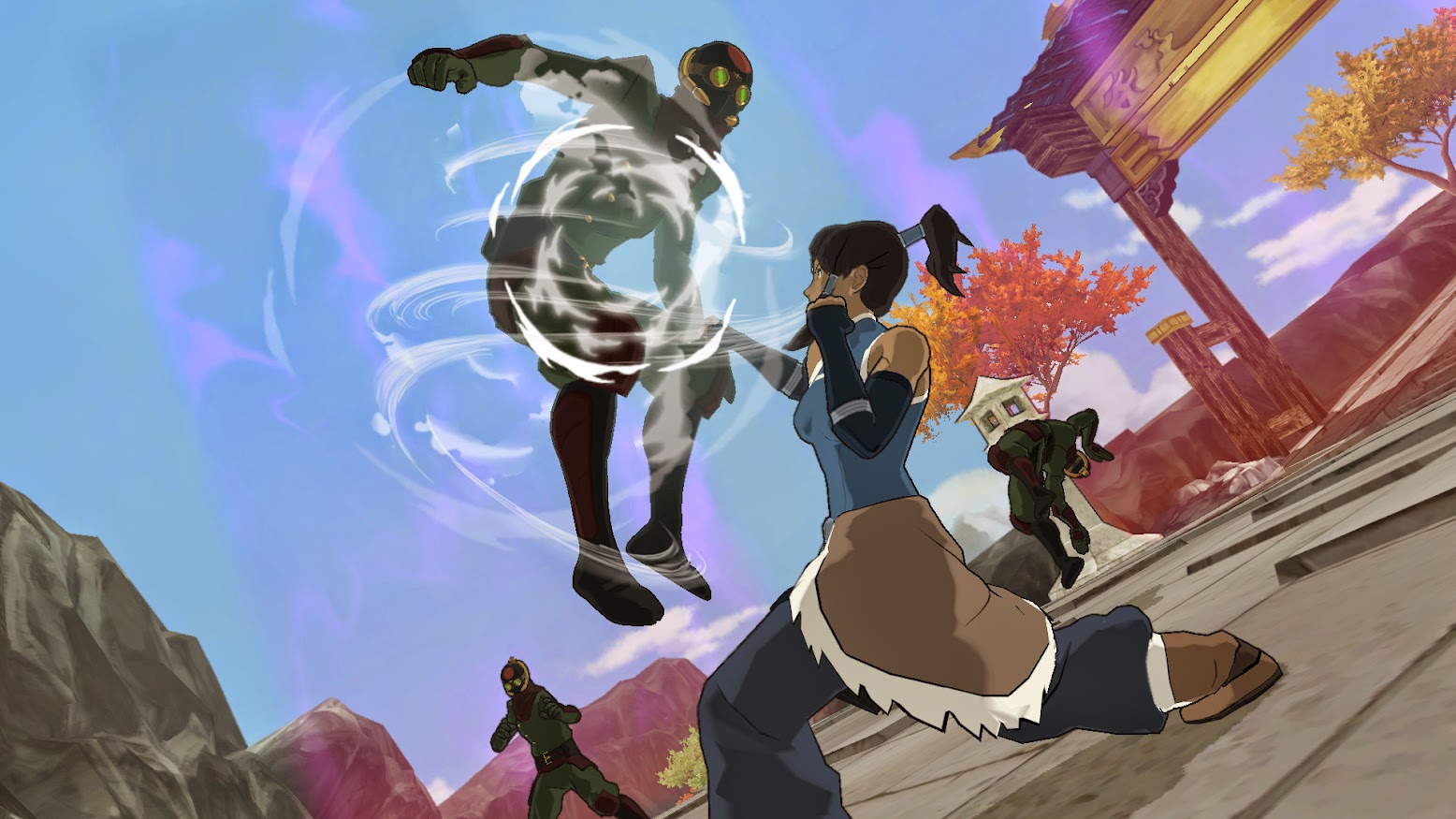 Hình ảnh trong game The Legend of Korra (screenshot)