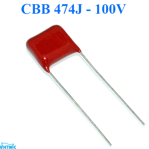 Tụ CBB 474J ( 470NF = 0.47UF ) - 100V