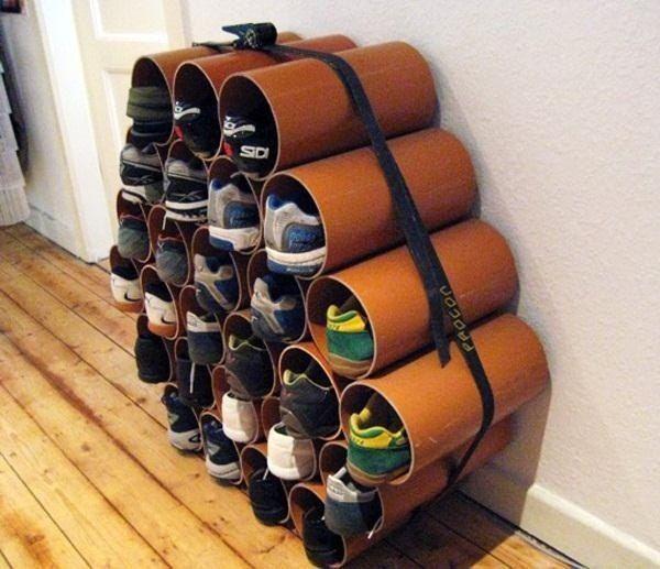 Cara Membuat Rak Sepatu Unik Dari Berbagai Material Yuk Bikin
