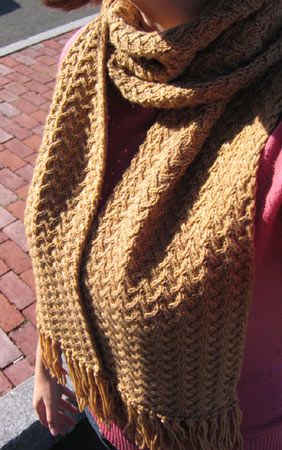 Classic Cables Scarf Pattern (Knit) – Lion Brand Yarn