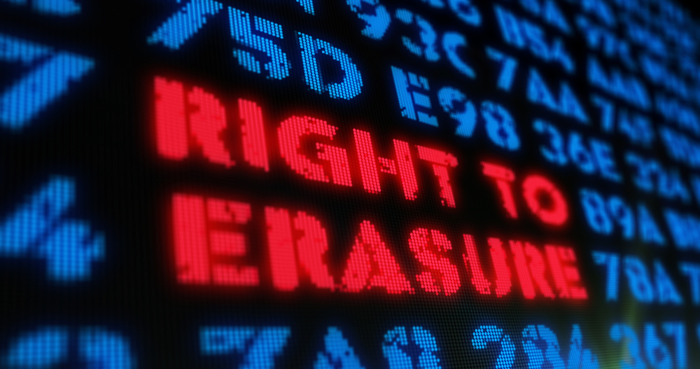 Right to Erasure