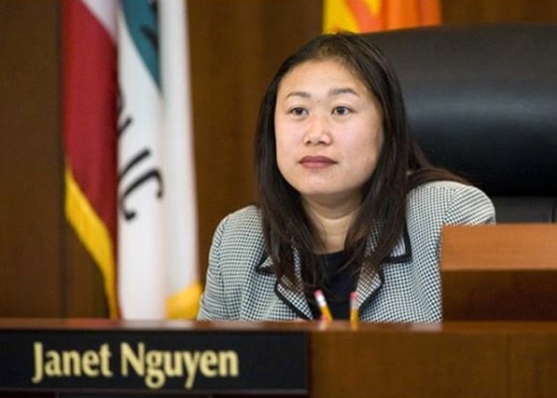 Thượng Nghị Sĩ tiểu bang California bà Janet Nguyễn 