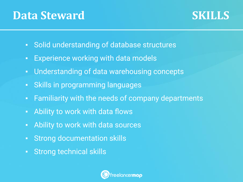 Skills of a Data Steward