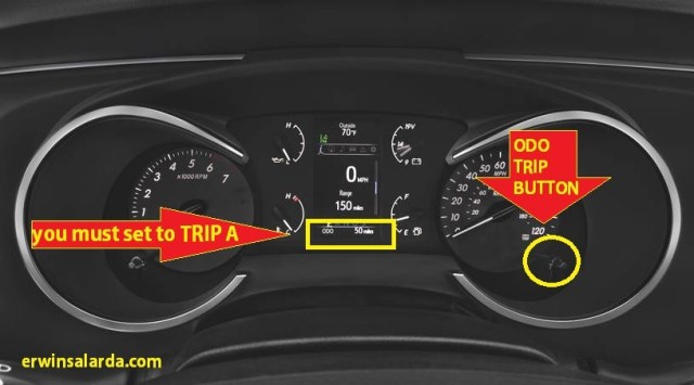 2007-2020 Toyota Sequoia Maintenance Required Reset