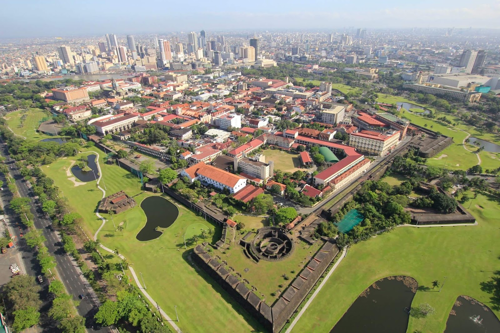 View of Intramuros from the top