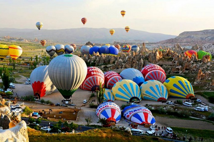 Полеты на воздушных шарах над Каппадокией