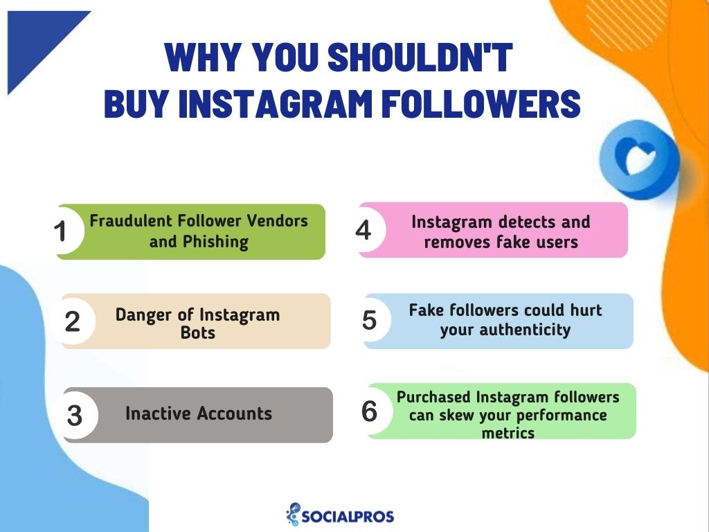 Disadvantages of Buying Instagram followers