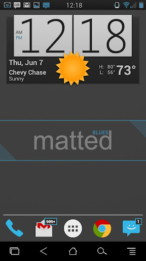 MattedBlues CM10/AOKP Theme apk