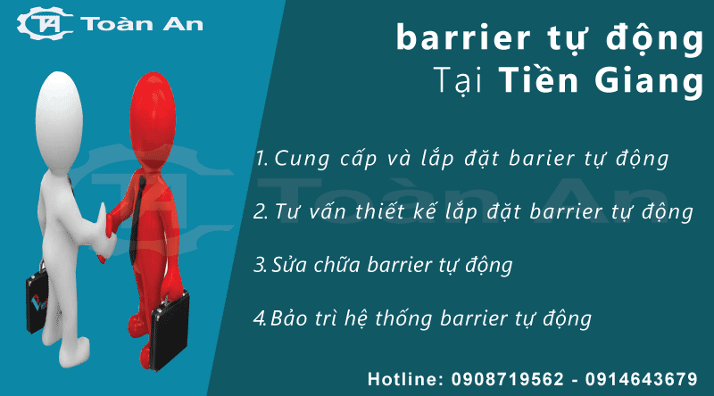 4 dịch vụ về barrier tự động Toàn An cung cấp tại Tiền Giang.