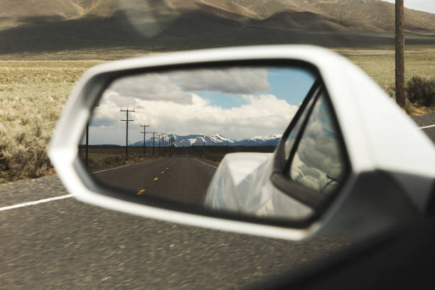 side mirror with prairie