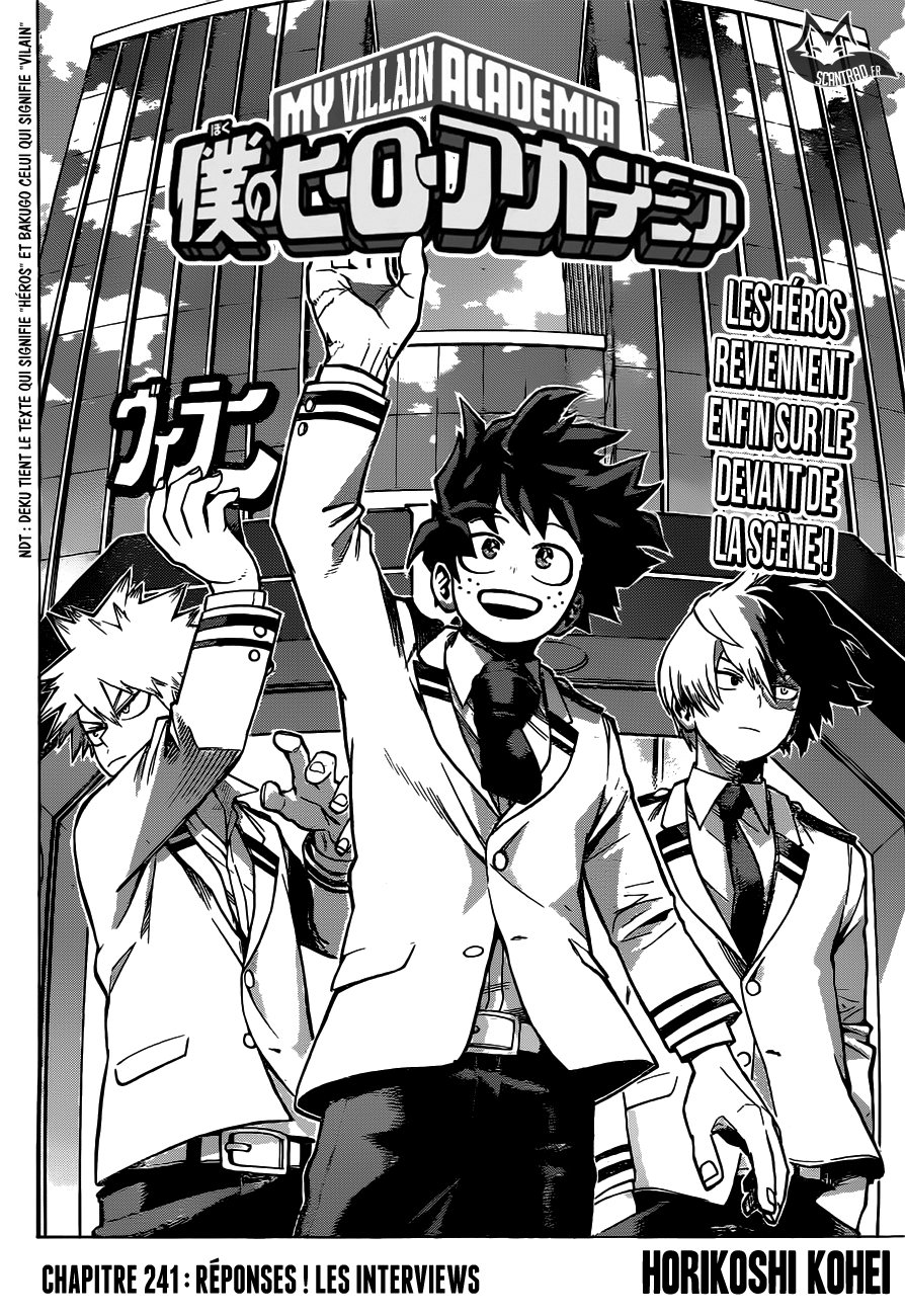 My Hero Academia: Chapter chapitre-241 - Page 2