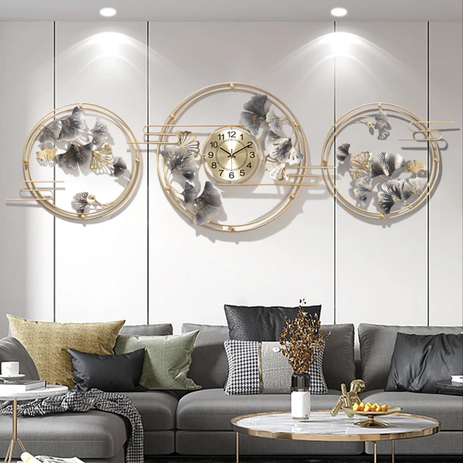 Home Clocks In A Living  Room to Make it Appealing 