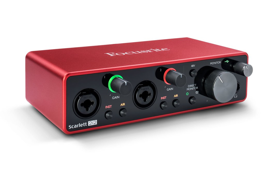 The Scarlett 2i2 is rapidly becoming a staple audio interface in the music industry