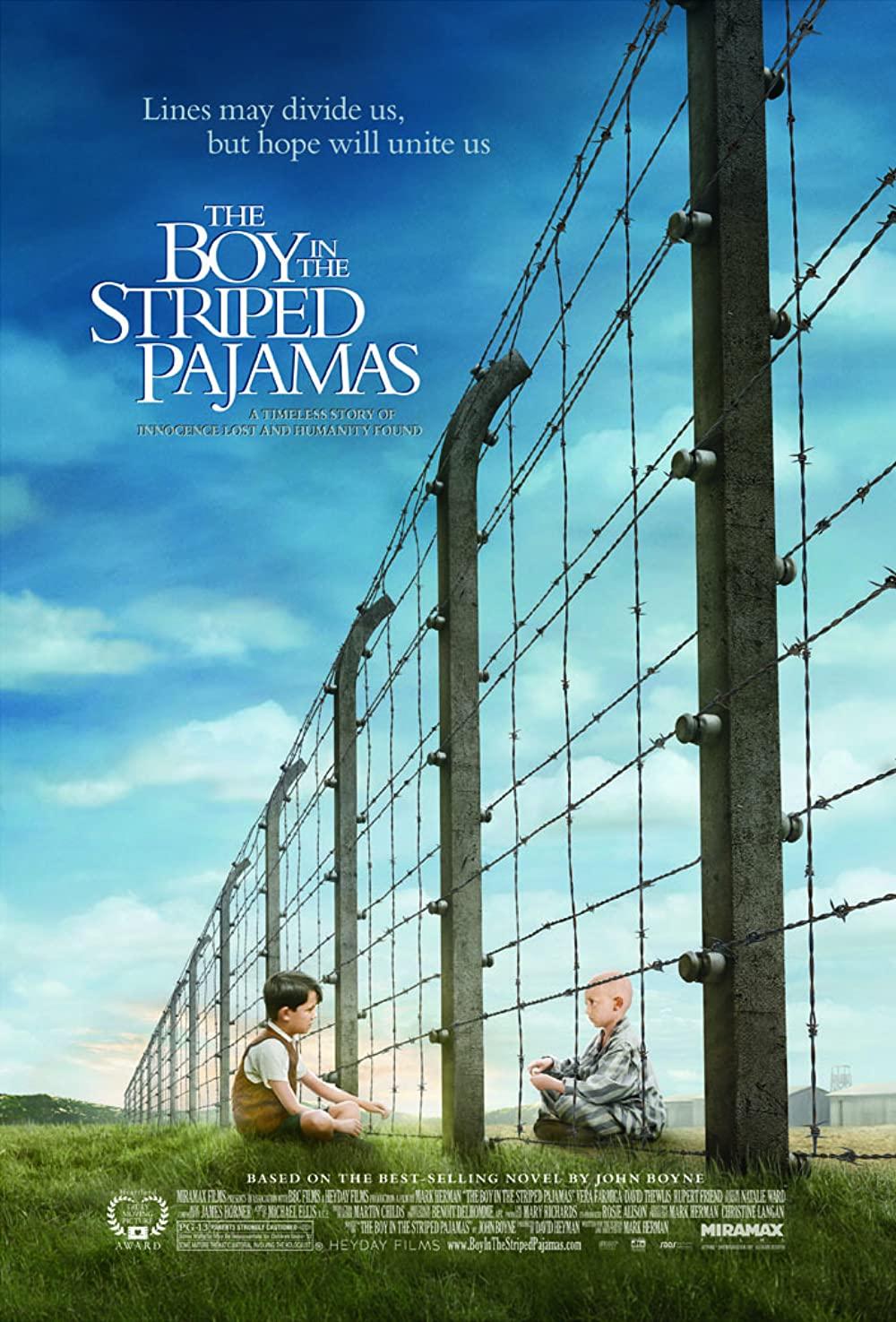 3. The Boy In The Striped Pajamas 