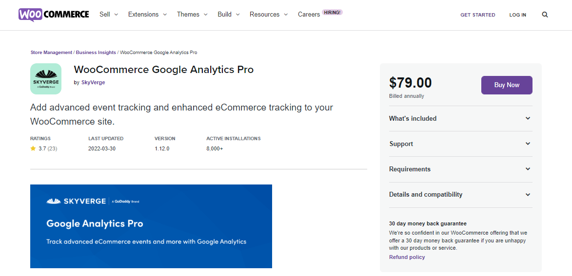 WooCommerce Google Analytics Pro 