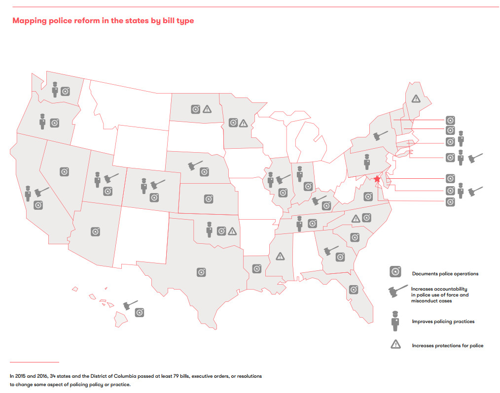 Image result for beginning of policing in america map