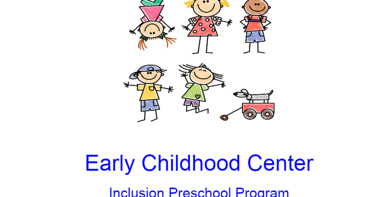 ECC Preschool Openings Available