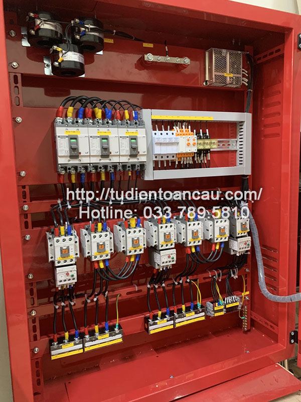 Cấu tạo tủ điều khiển bơm PCCC