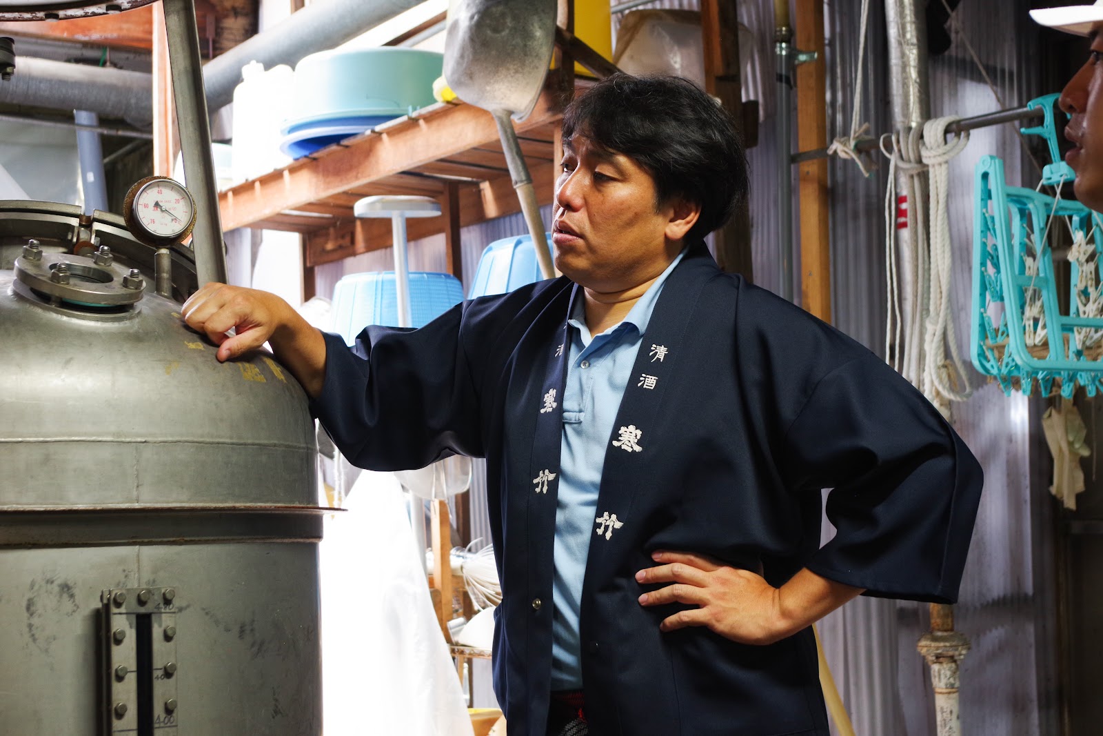 戸塚酒造 16代目の戸塚繁さん