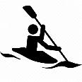 Canoe, kayak, kayaking, sea, sport, surf, whitewater icon ...