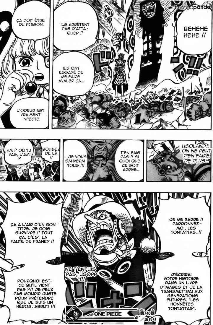 One Piece Chapitre 740 - Page 20