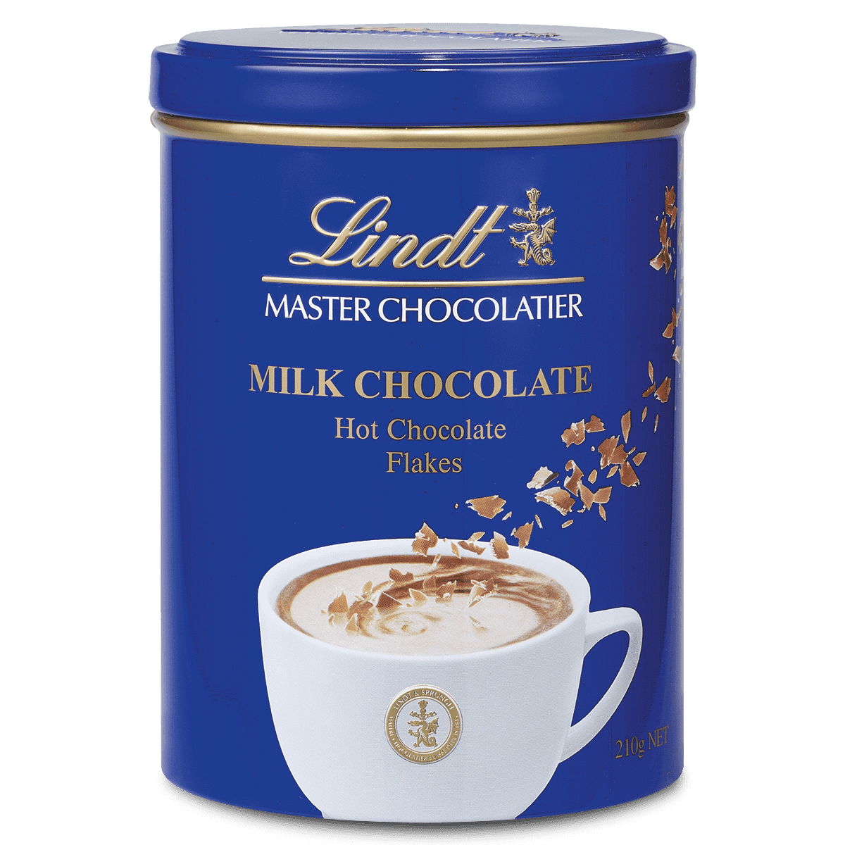 Lindt Milk Chocolate Hot Chocolate Flakes 210g