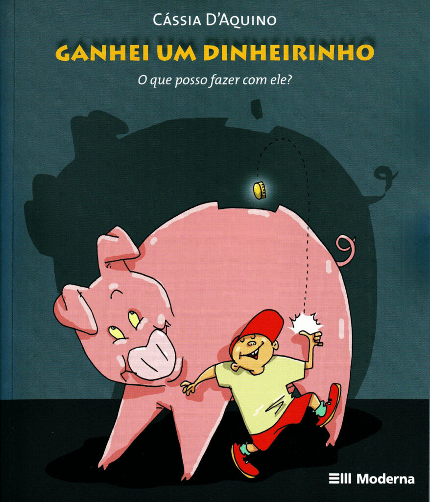 Imagem do livro ganhei um dinheirinho