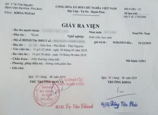 Giấy ra viện là gì và sử dụng để làm gì?