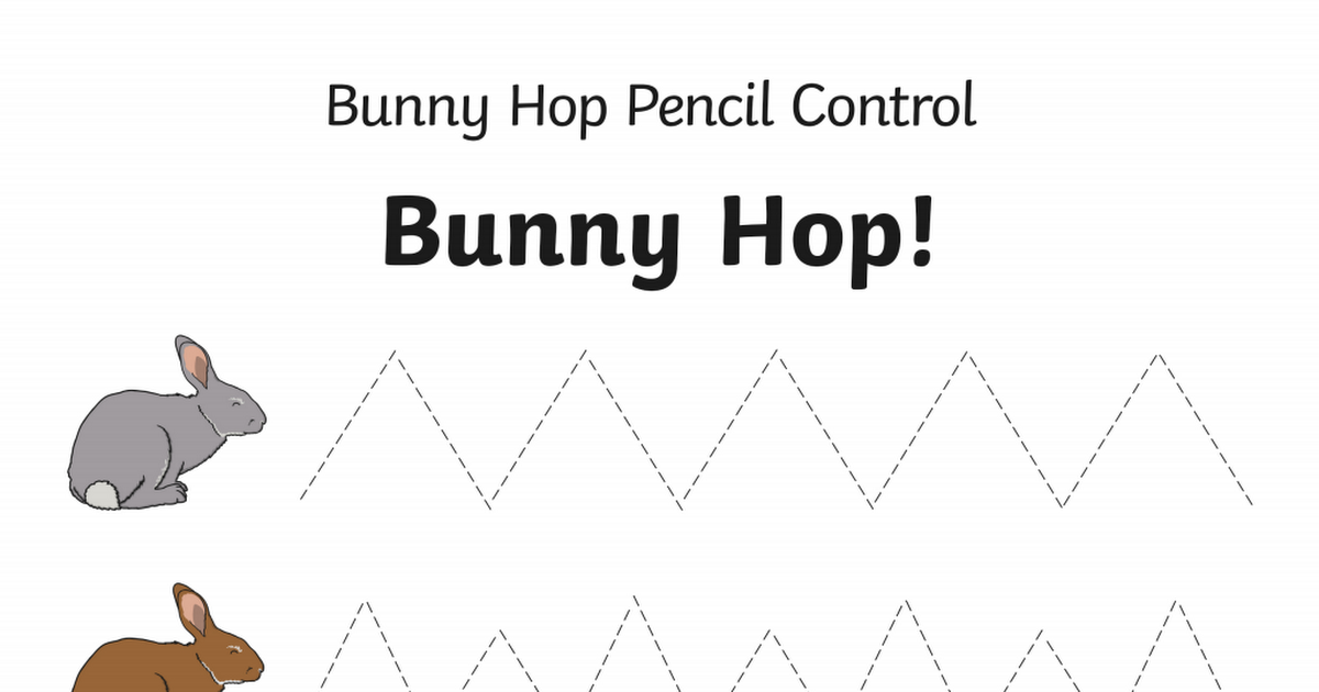 Bunny Hop Pencil Control Worksheets.pdf