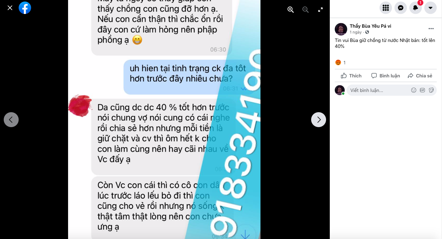 bùa yêu dân tộc