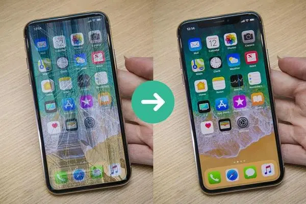 Thay mặt kính iPhone XS lấy ngay tại Hà Nội