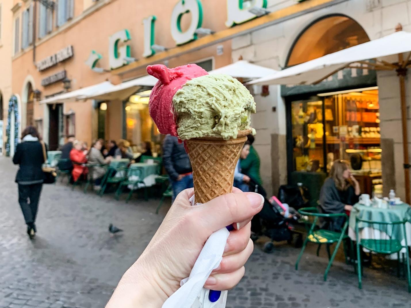 Top 6 Gelato Shops in Rome • EVERGIB Wanders