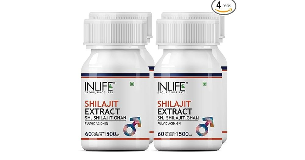INLIFE Shilajit Extract 500 mg