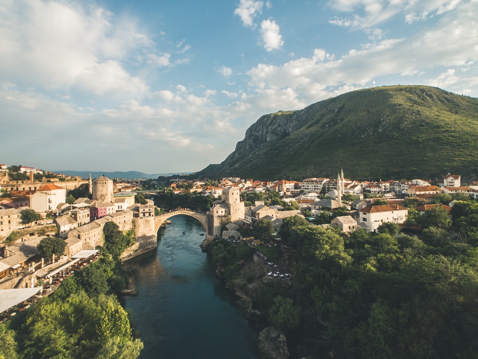 The Old River at Mostar