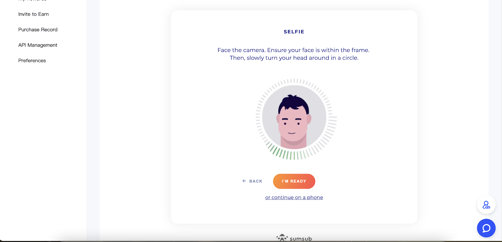 kyc sàn bingx 5