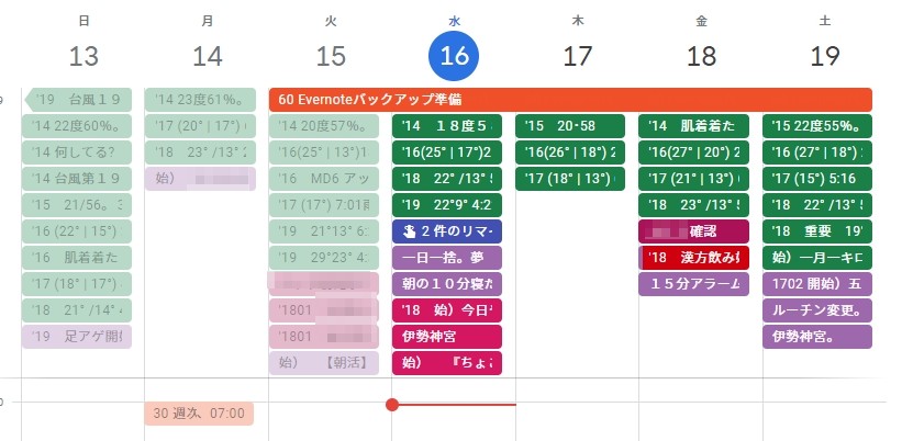グーグルカレンダーの カレンダーの順序の入れ換え方 ポジティブにタスク管理