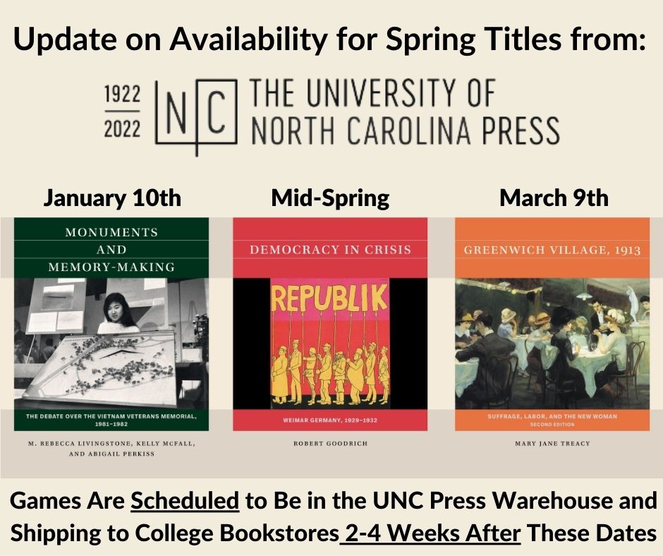 Reacting Consortium Partners with UNC Press for all Reacting Games 