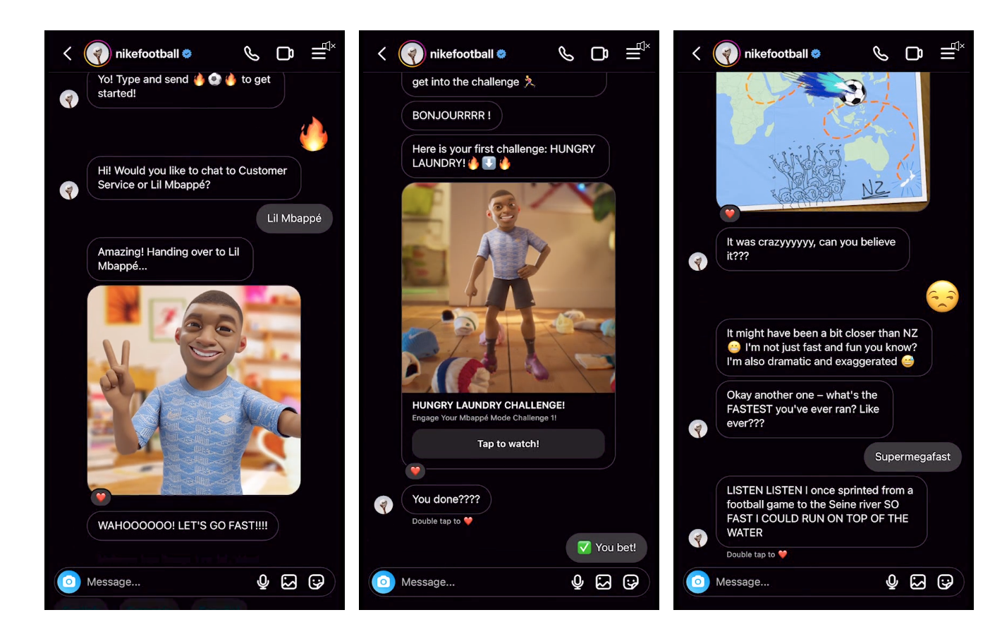 How Nike Football leveraged Manychat to bring the Engage Mbappé Mode  campaign to life - Manychat Blog