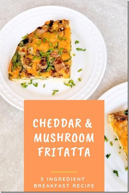 Easy Cheddar and Mushroom Fritatta Recipe (427x640)