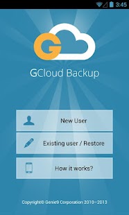 Download G Cloud Apps Backup Key * root apk