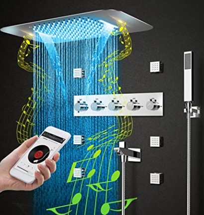 Smart showers-Luxury LED