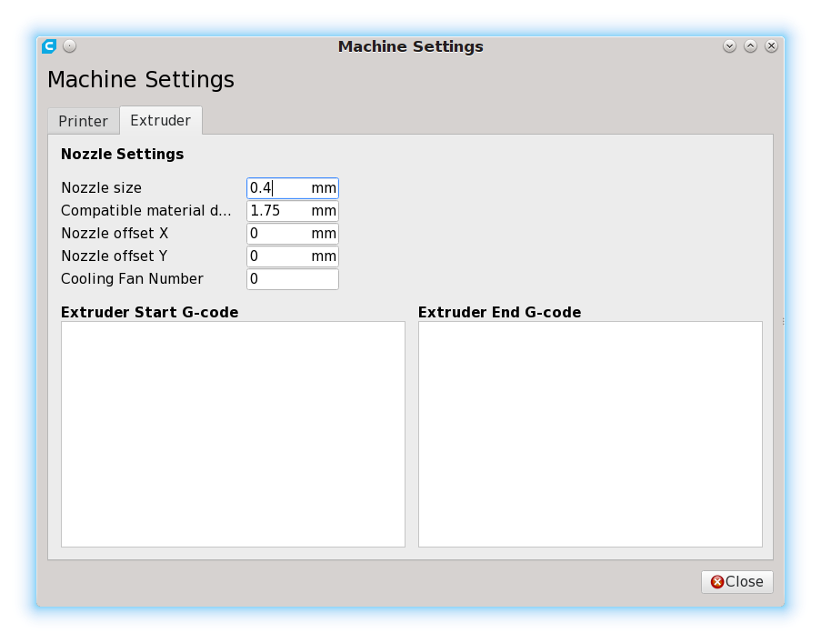 Cura 4.1, does not execute extruder end gcode at end of print