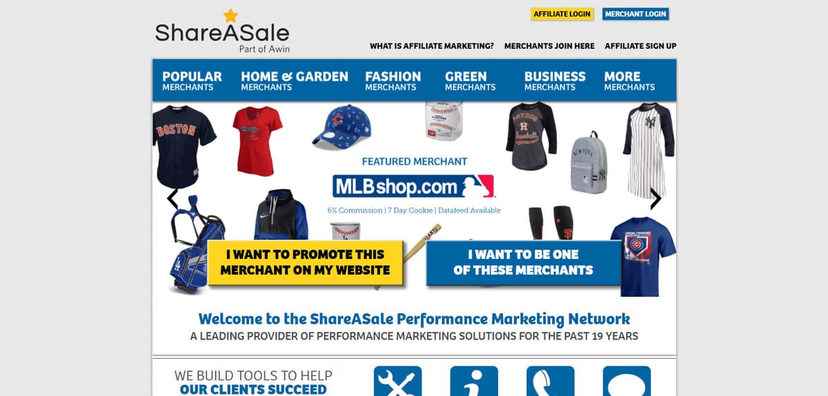 shareasale affiliate marketing programs