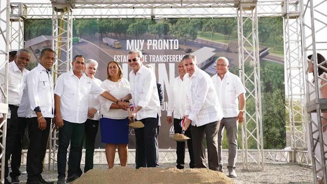 Abinader inaugura primera estación de pesaje de residuos sólidos del país construida por Propeep