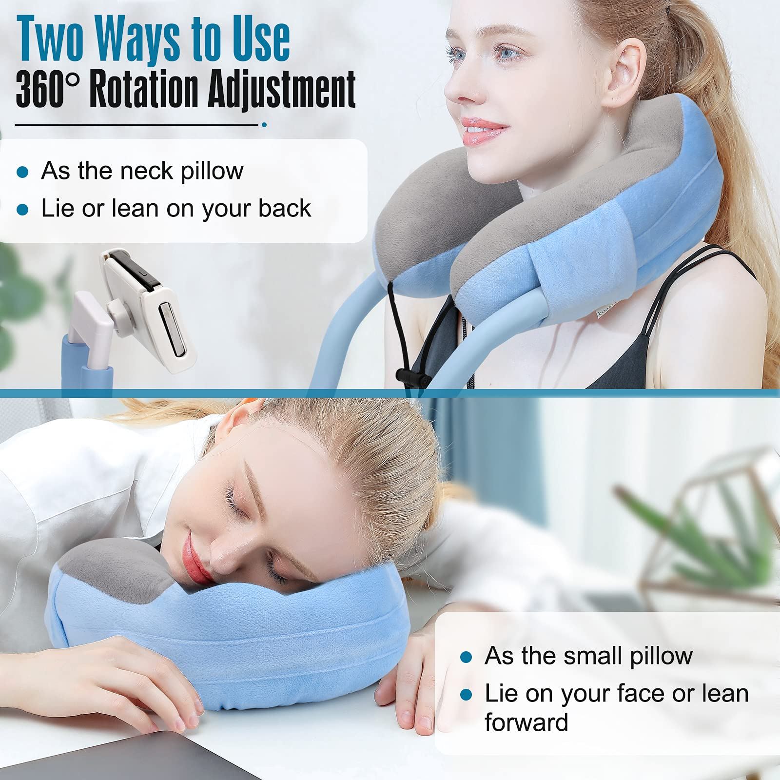 Phone Holder Neck Pillow - Adjustable Flexible | Order-Oasis