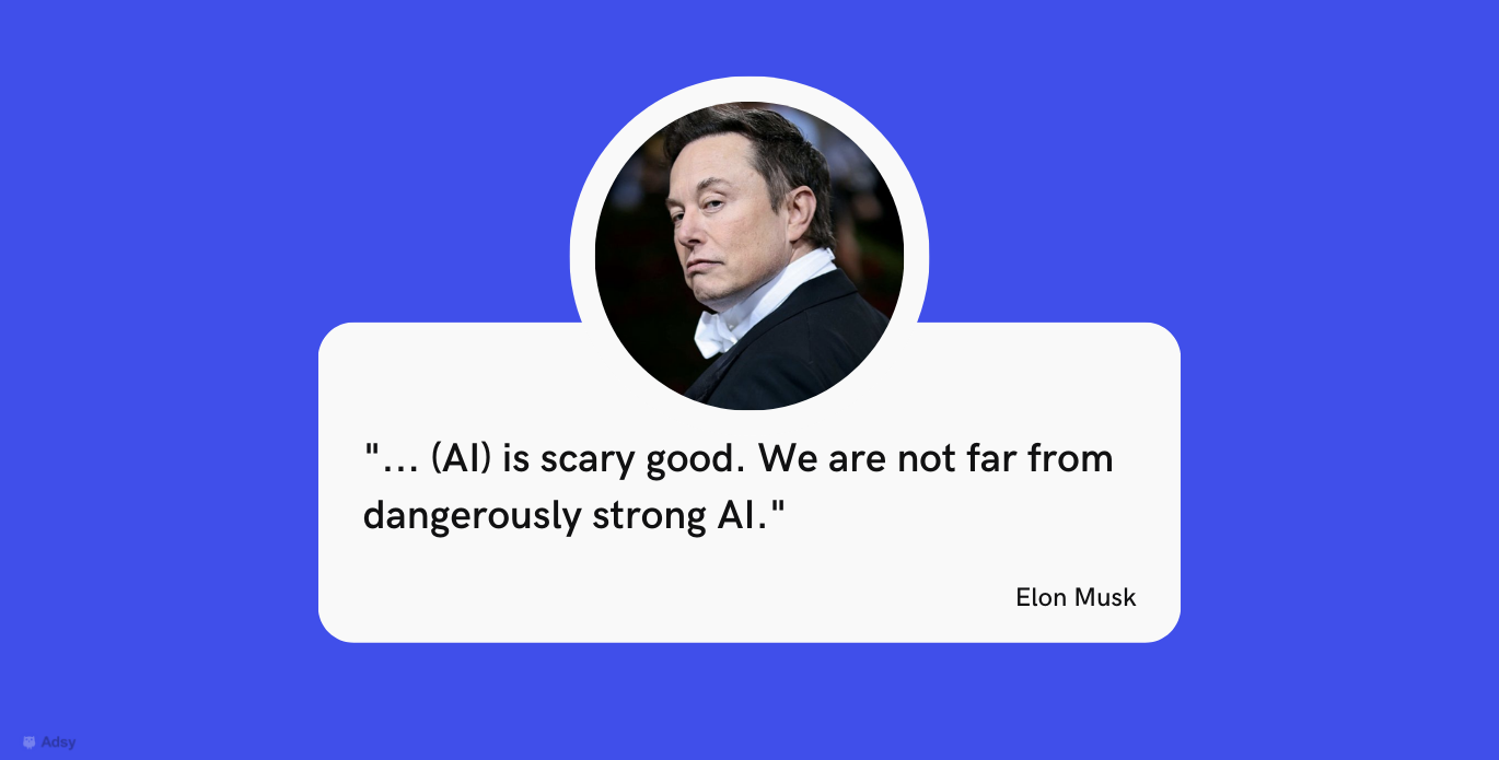 Elon Musk about AI