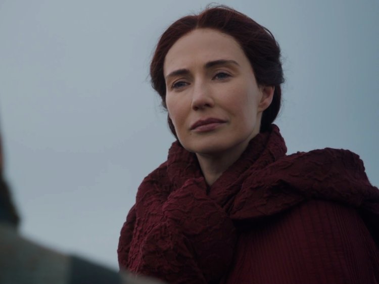 Melisandre told Varys she plans on returning to Volantis, which is where the High Priestess of R'hllor, Kinvara, should be.