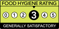 Parkway Sports & Social Club Food hygiene rating is '3': Generally satisfactory